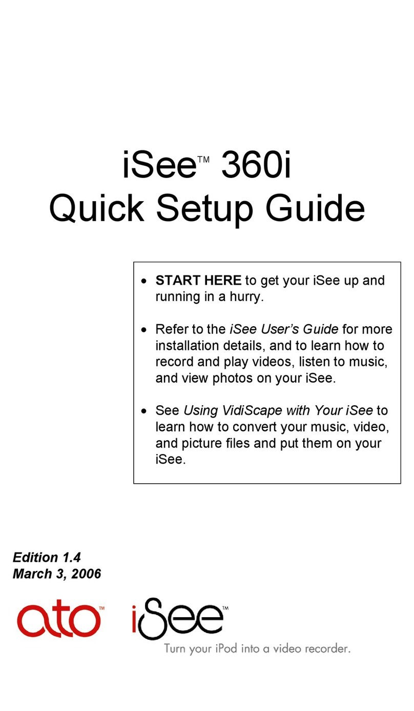 ATO iSee 360i User manual