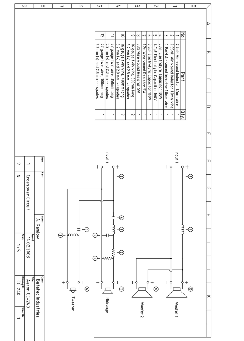 Aaron CC-240 Diagram