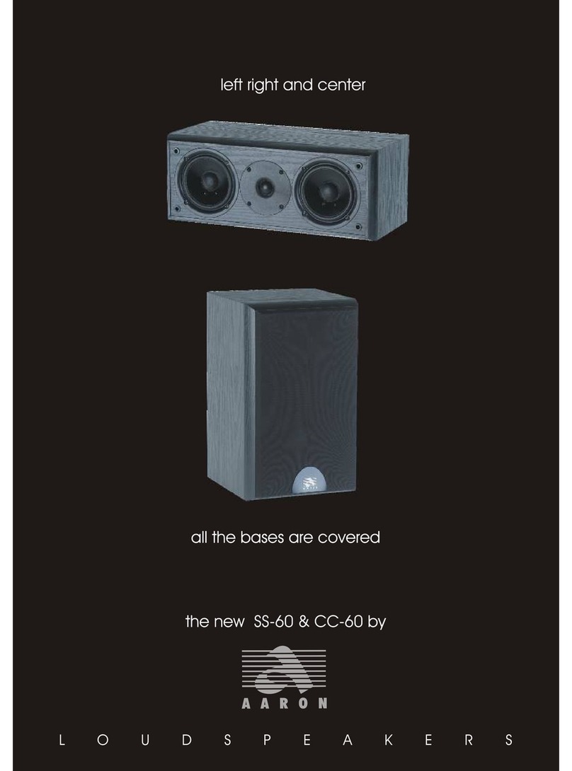 Aaron CC- 60 User manual