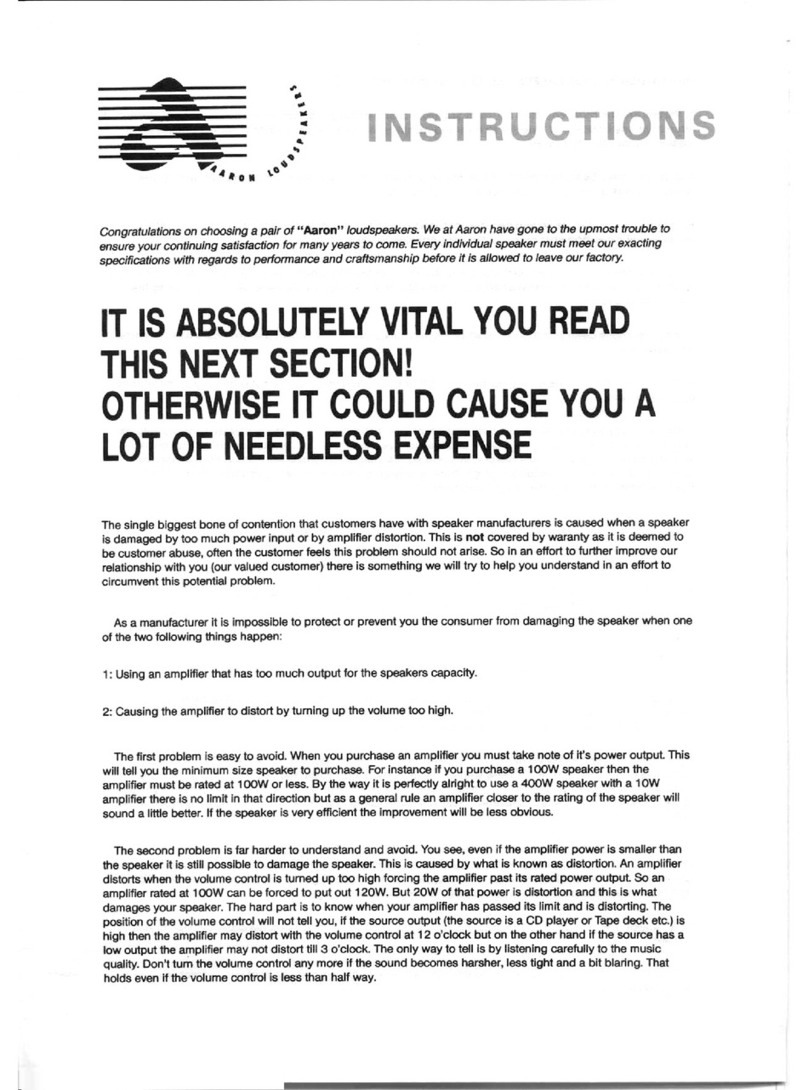 Aaron CC- 60 User manual Aaron CC- 60 User manual