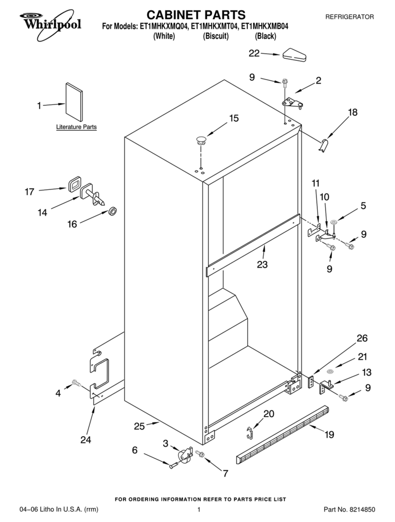 Whirlpool ET1MHKXMB04 parts list
