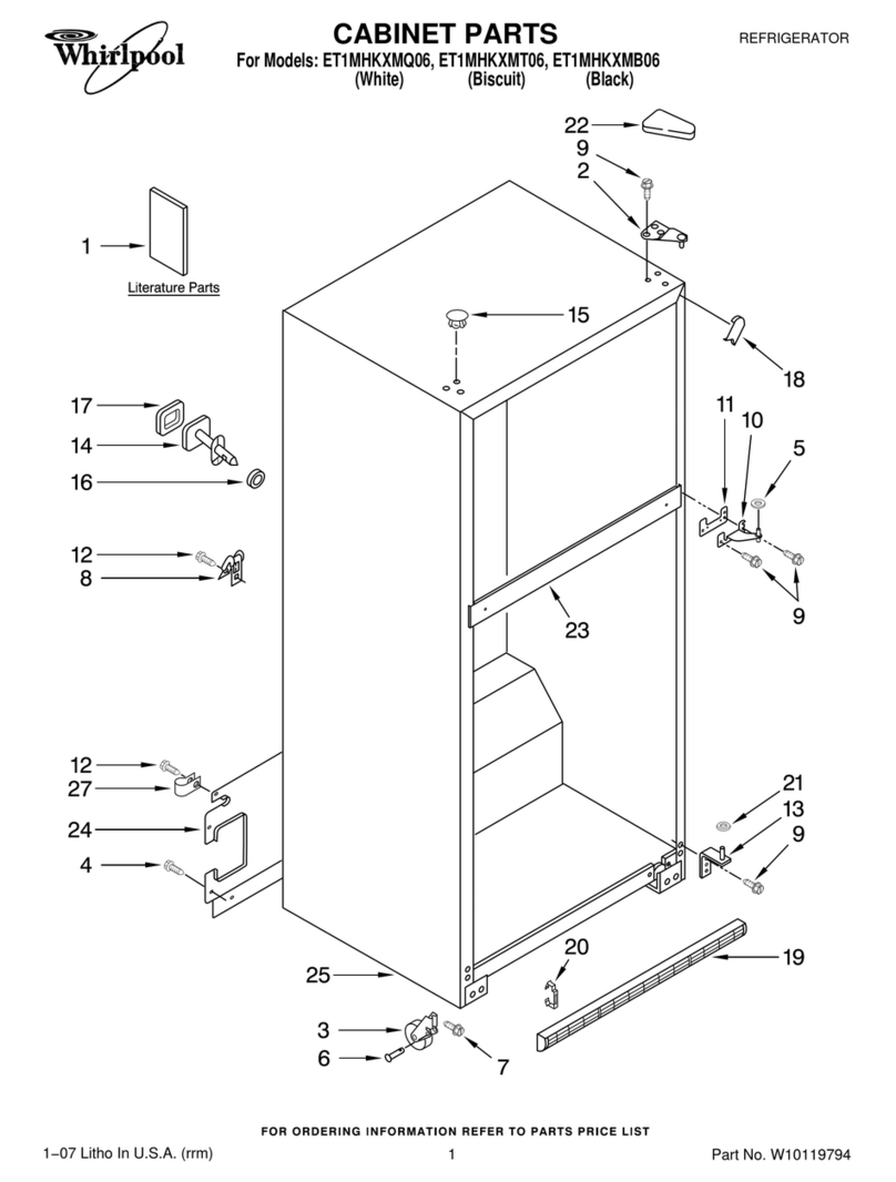 Whirlpool ET1MHKXMB06 parts list