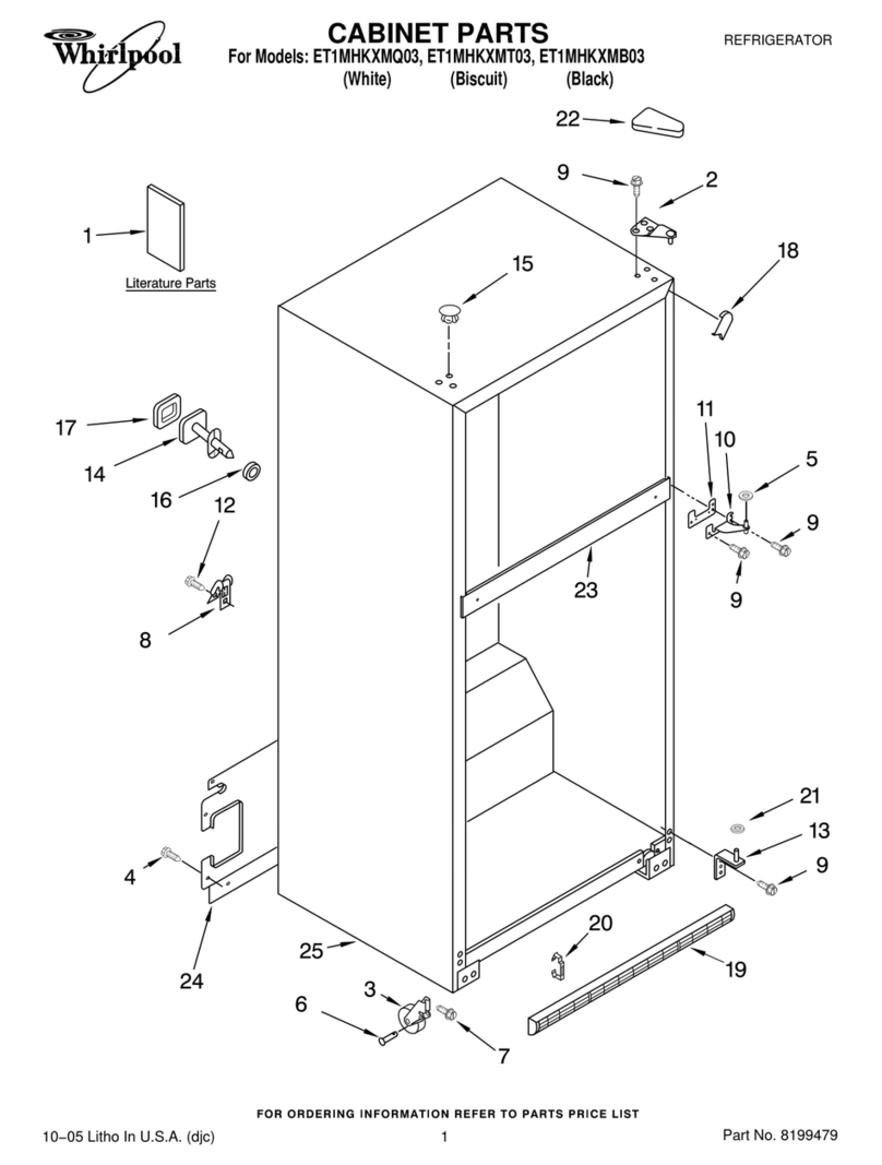 Whirlpool ET1MHKXMB03 parts list