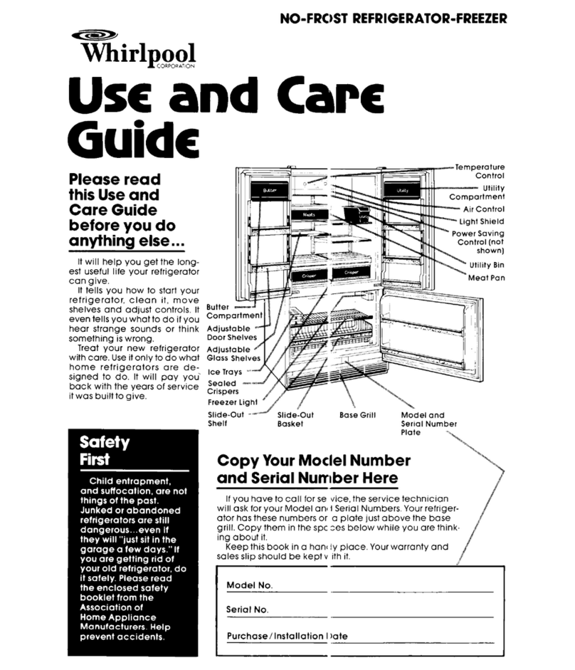 Whirlpool EHB191MKWR0 User manual