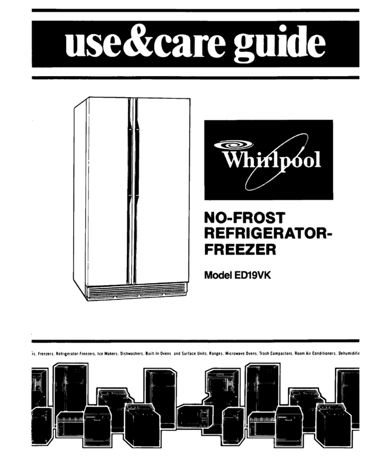 Whirlpool EDl9VK User manual