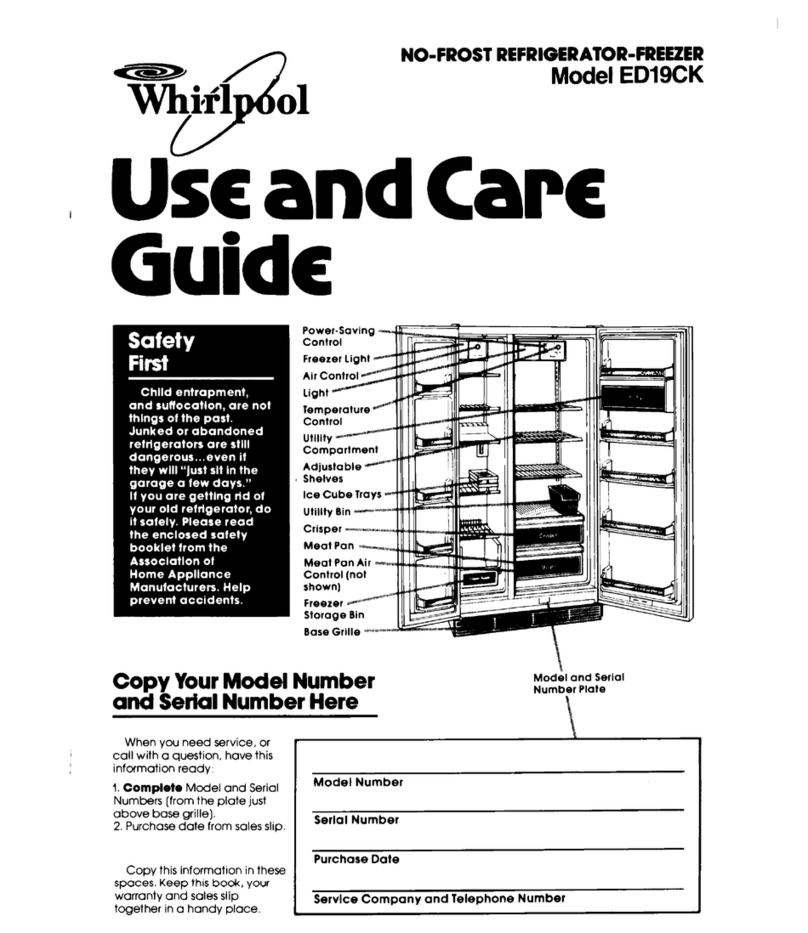 Whirlpool EDI9CK User manual Whirlpool EDI9CK User manual