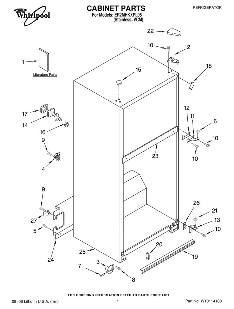 Whirlpool ER2MHKXPL05 User manual