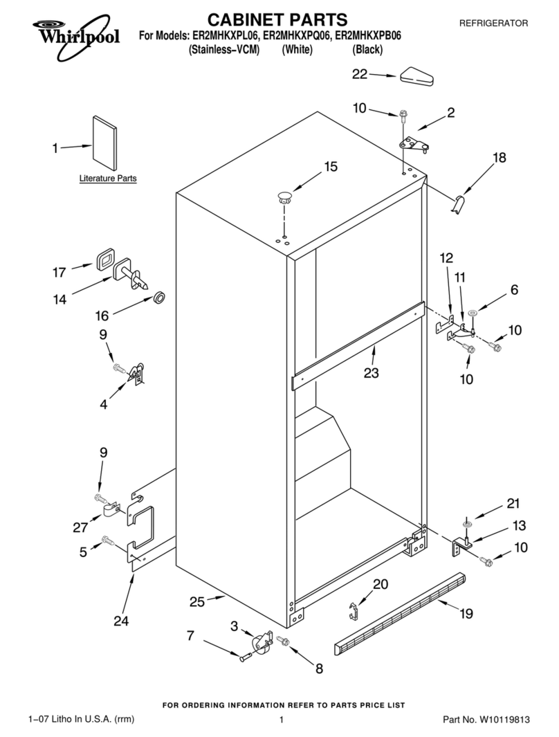 Whirlpool ER2MHKXPB06 User manual