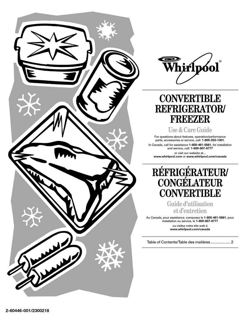 Whirlpool EL7JWKLMQ00 User manual