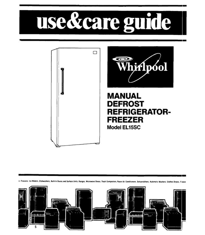 Whirlpool EL15SC User manual Whirlpool EL15SC User manual