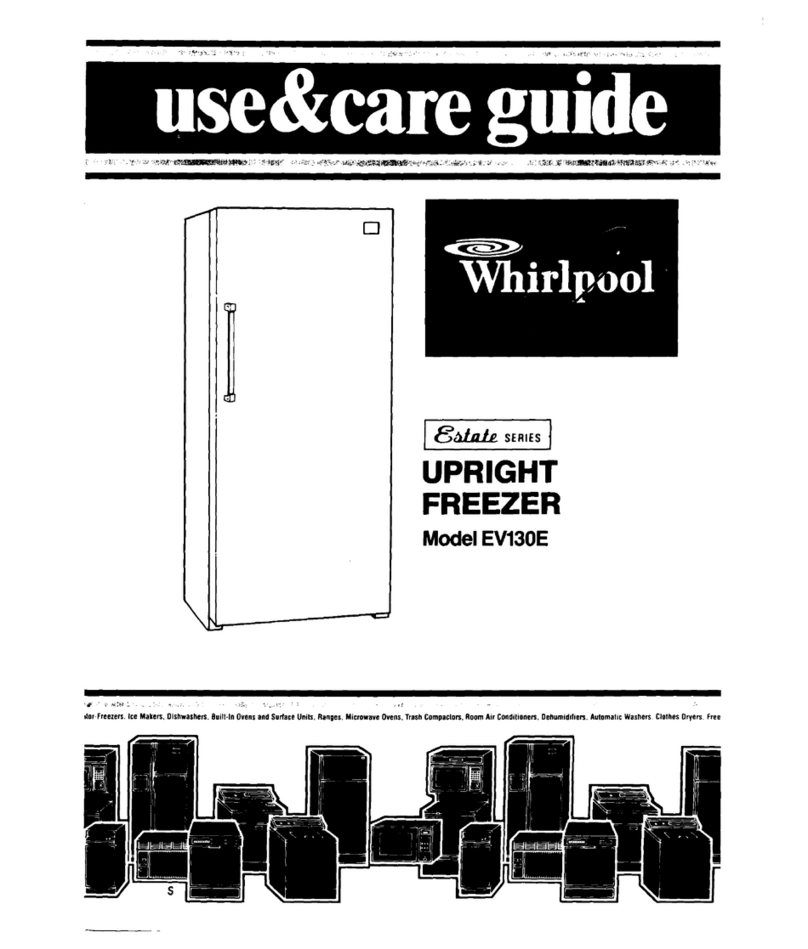 Whirlpool EV130 E User manual