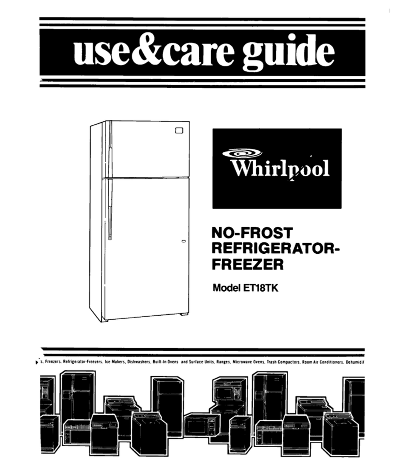 Whirlpool ETl8TK User manual