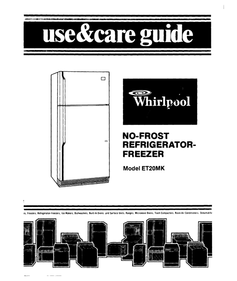 Whirlpool ET20MK User manual