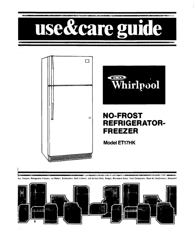 Whirlpool ETl7HK User manual