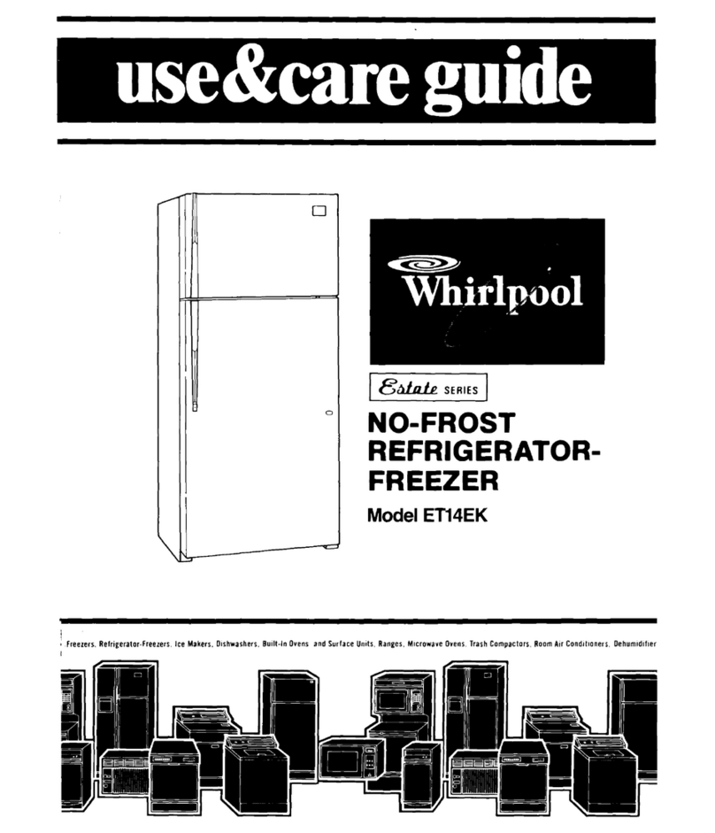 Whirlpool ETl4EK Use & care guide