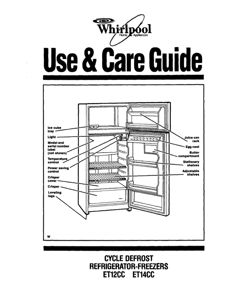 Whirlpool ETl4CC User manual
