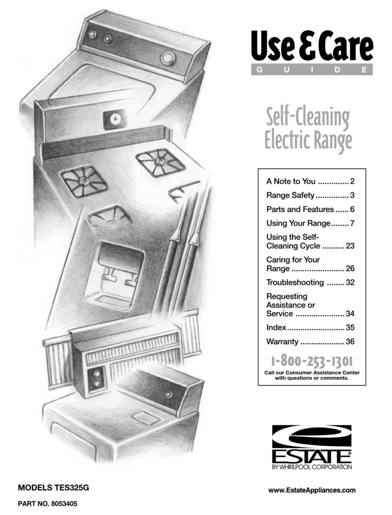 Whirlpool TES325G Troubleshooting