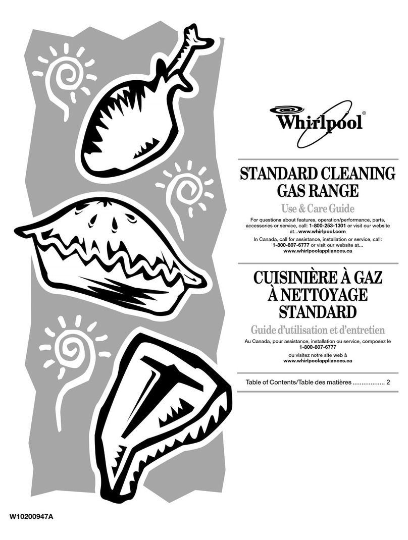 Whirlpool W10200947A Use and care guide
