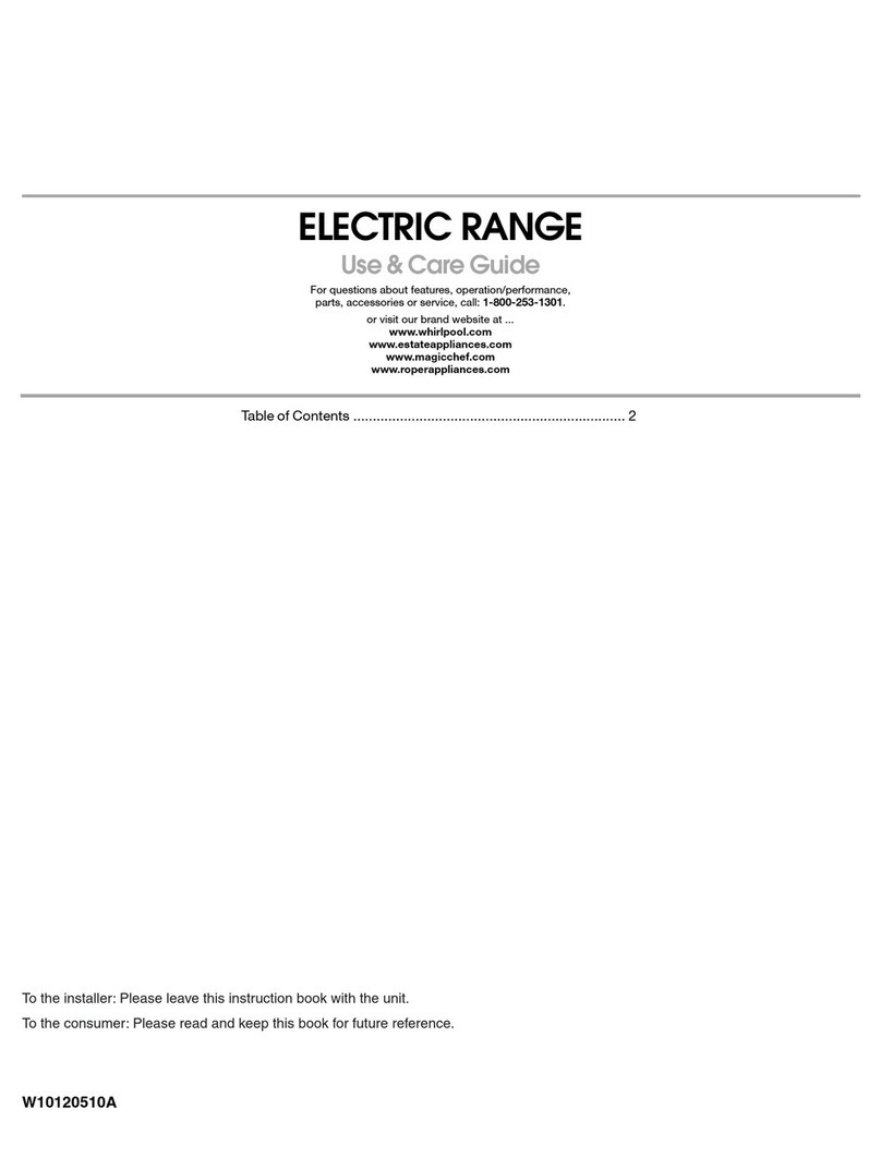 Whirlpool W10120510A Use and care guide