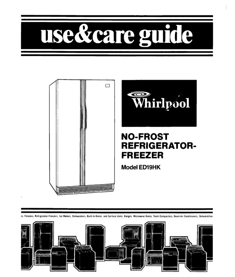 Whirlpool ED19HK User manual