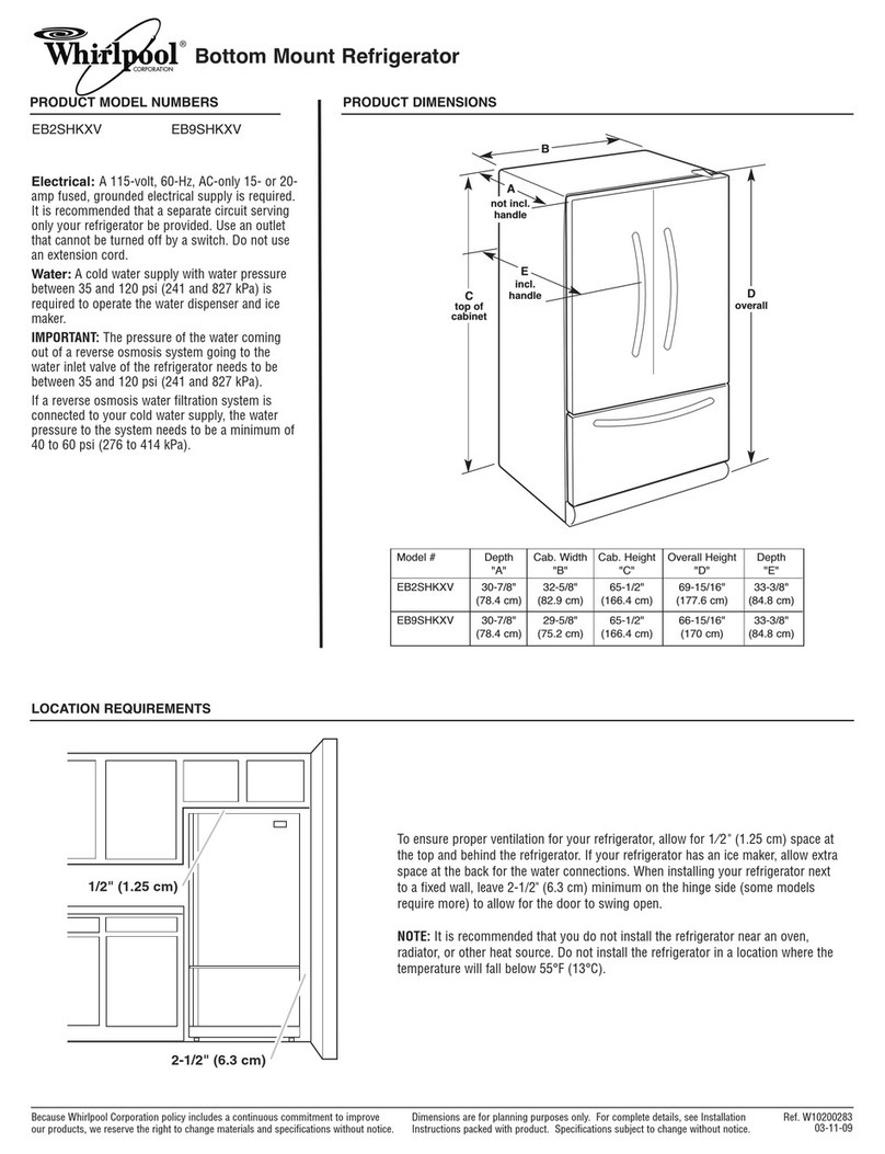 Whirlpool EB2SHKXV Manual