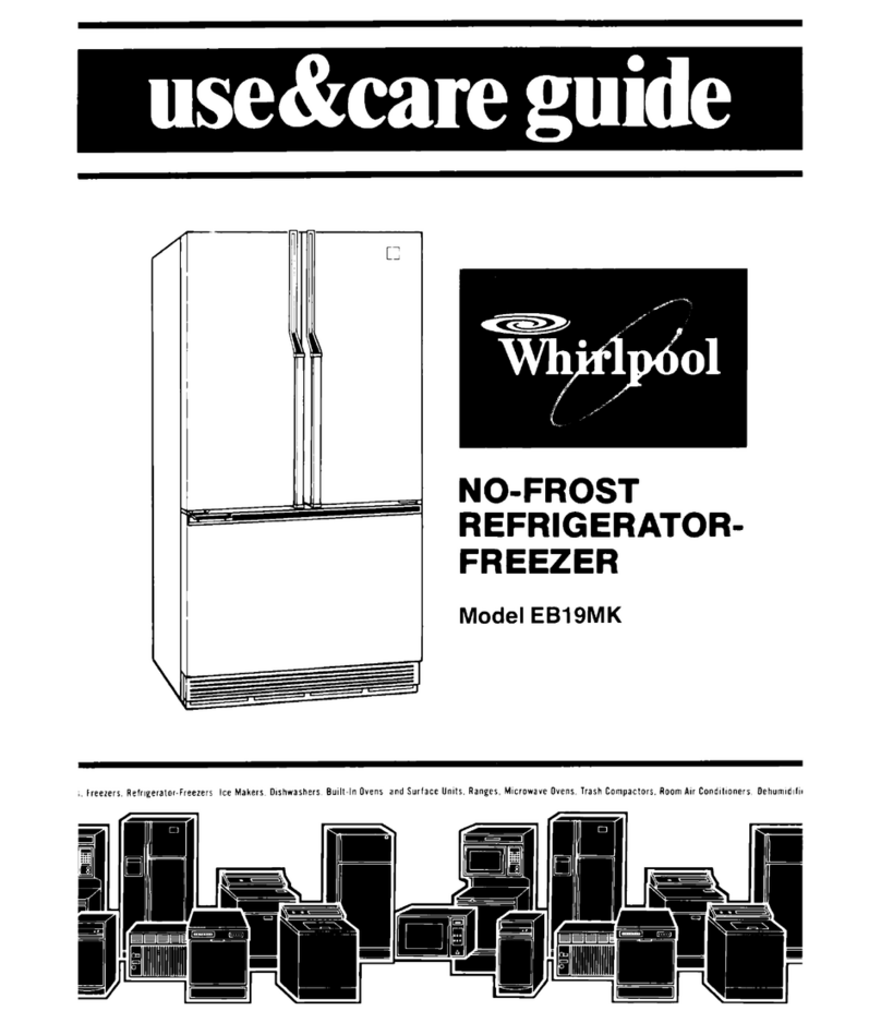 Whirlpool EB19MK Use & care guide