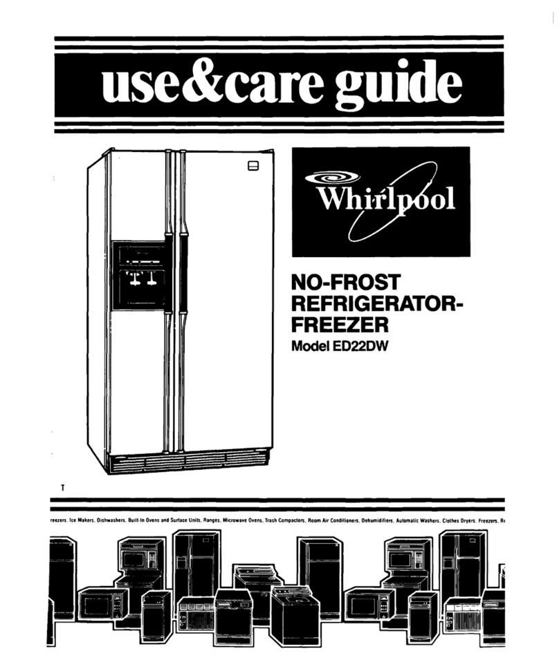 Whirlpool ED22DW Use & care guide