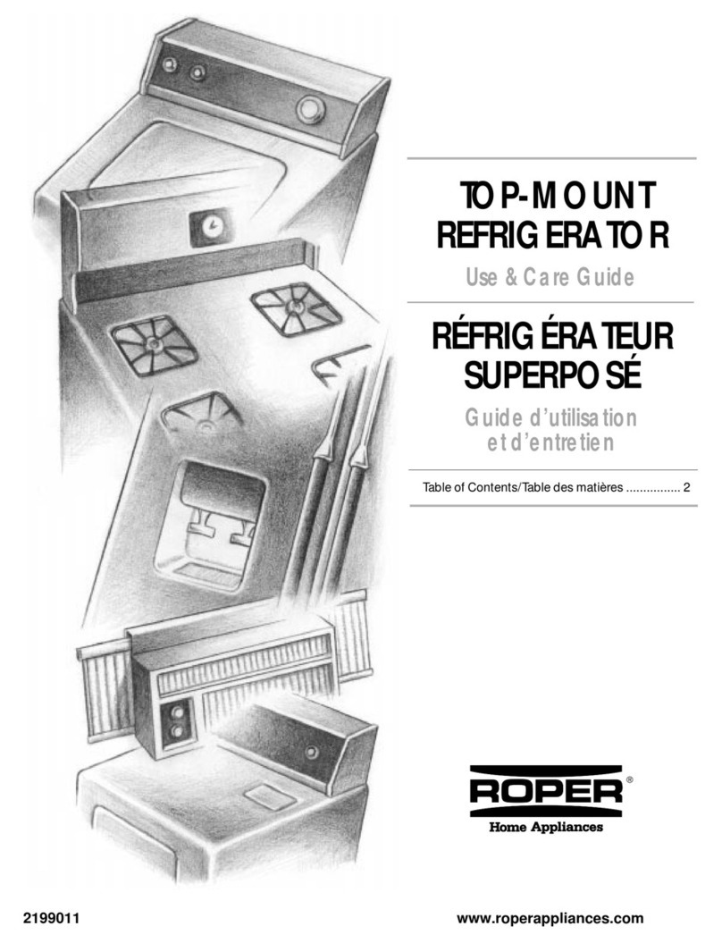 Whirlpool 2199011 Refrigerator use & care guide
