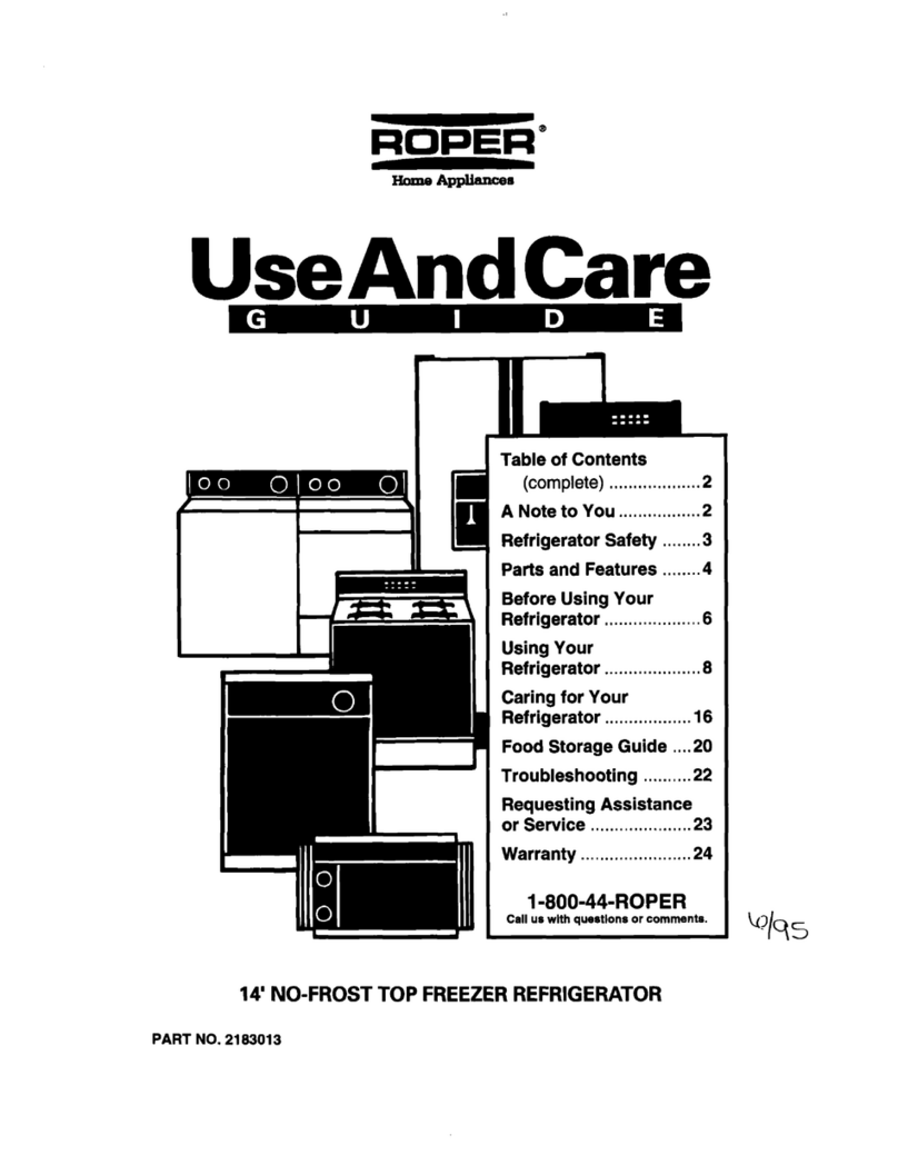 Whirlpool 2183013 Use and care