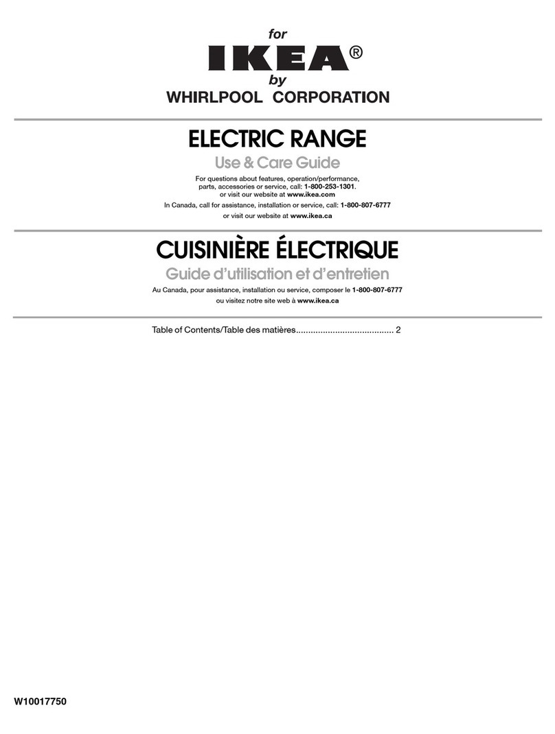 Whirlpool YIES366RS2 Use and care guide