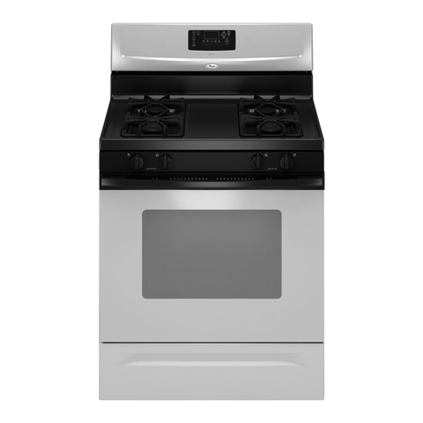 Whirlpool WFG361LVS User manual