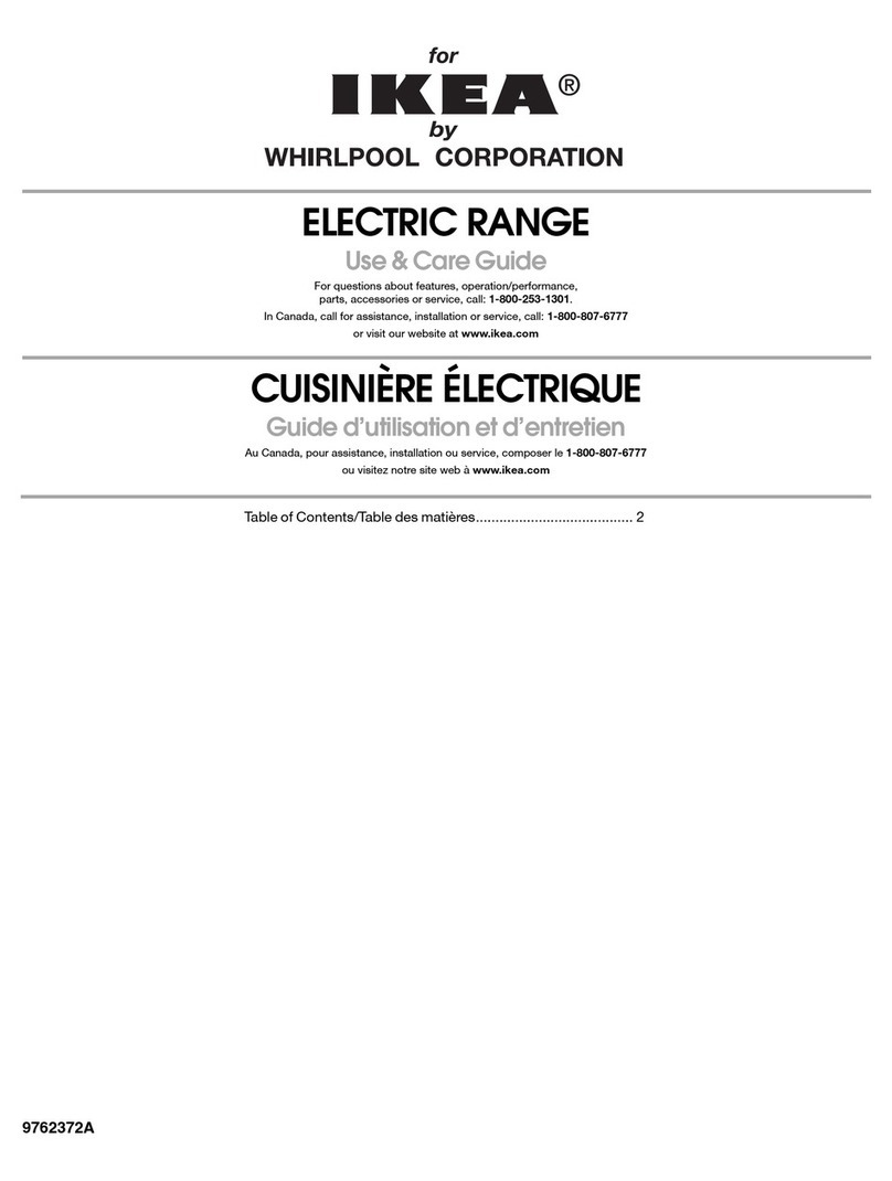 Whirlpool YIES366RS1 Use and care guide