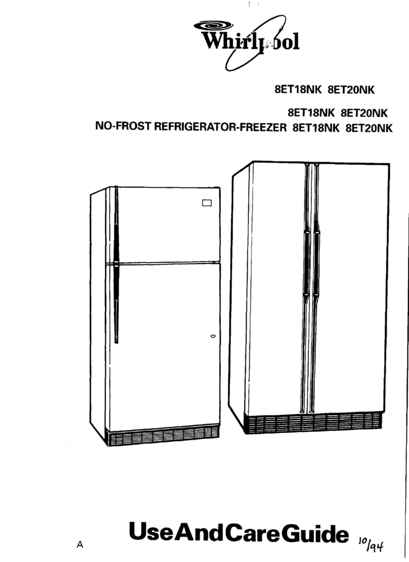Whirlpool 8ET18NK User manual