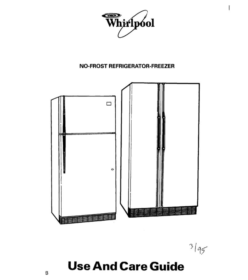 Whirlpool 4YED27DQDN00 Use and care guide