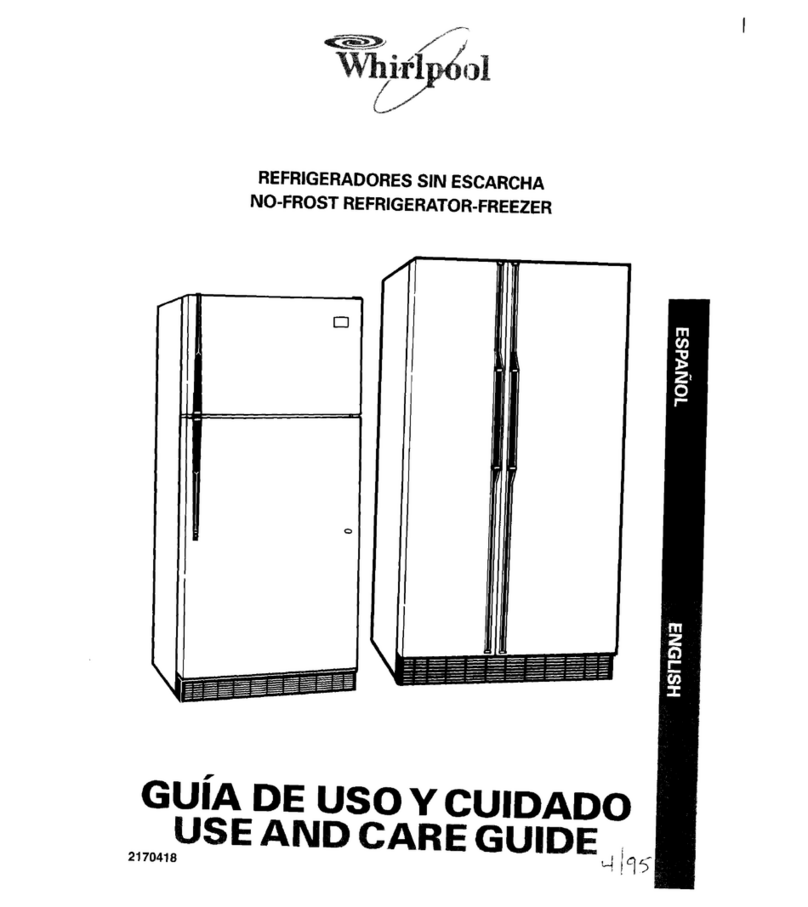 Whirlpool 3ET22DKXDN00 Use and care guide