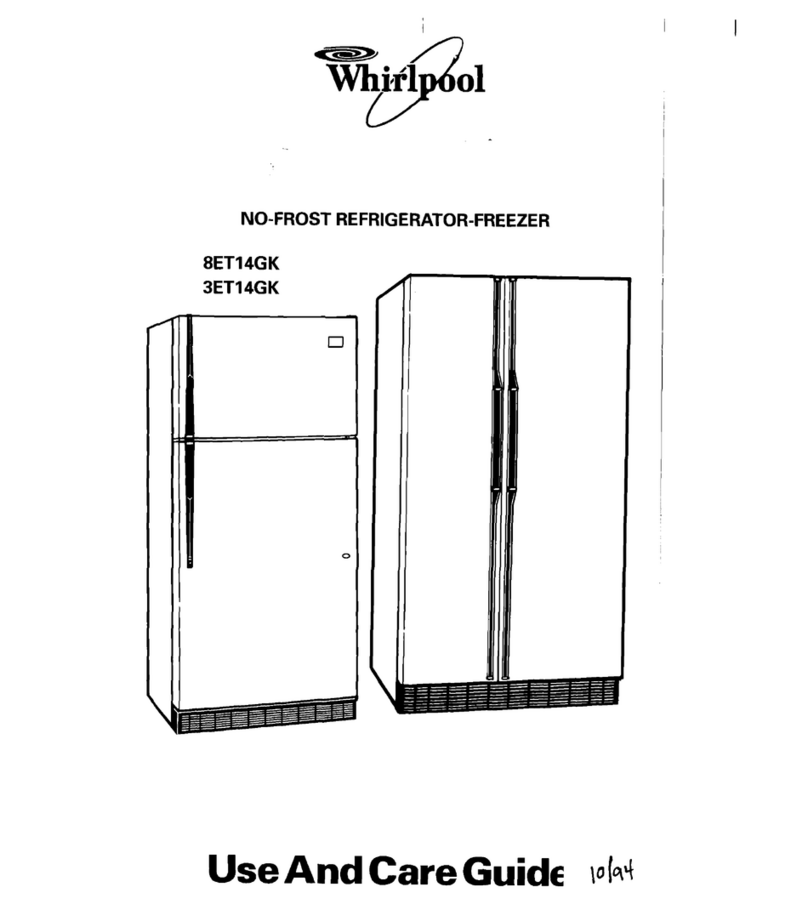Whirlpool 3ET14GK Use and care guide