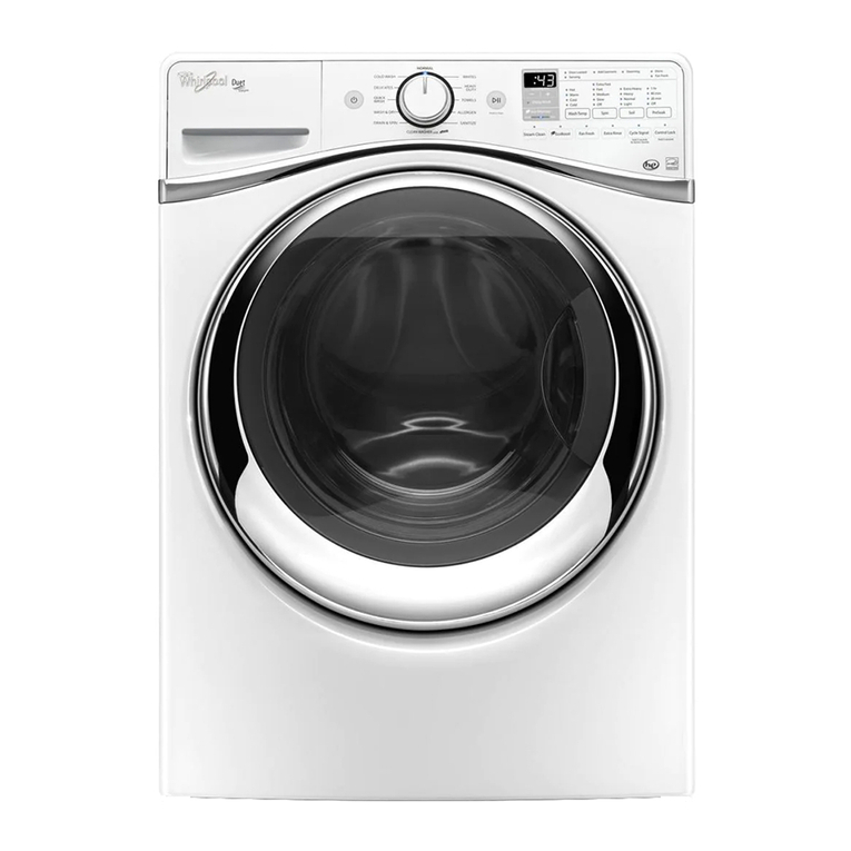 Whirlpool duet Front-Load Washer Use and care guide