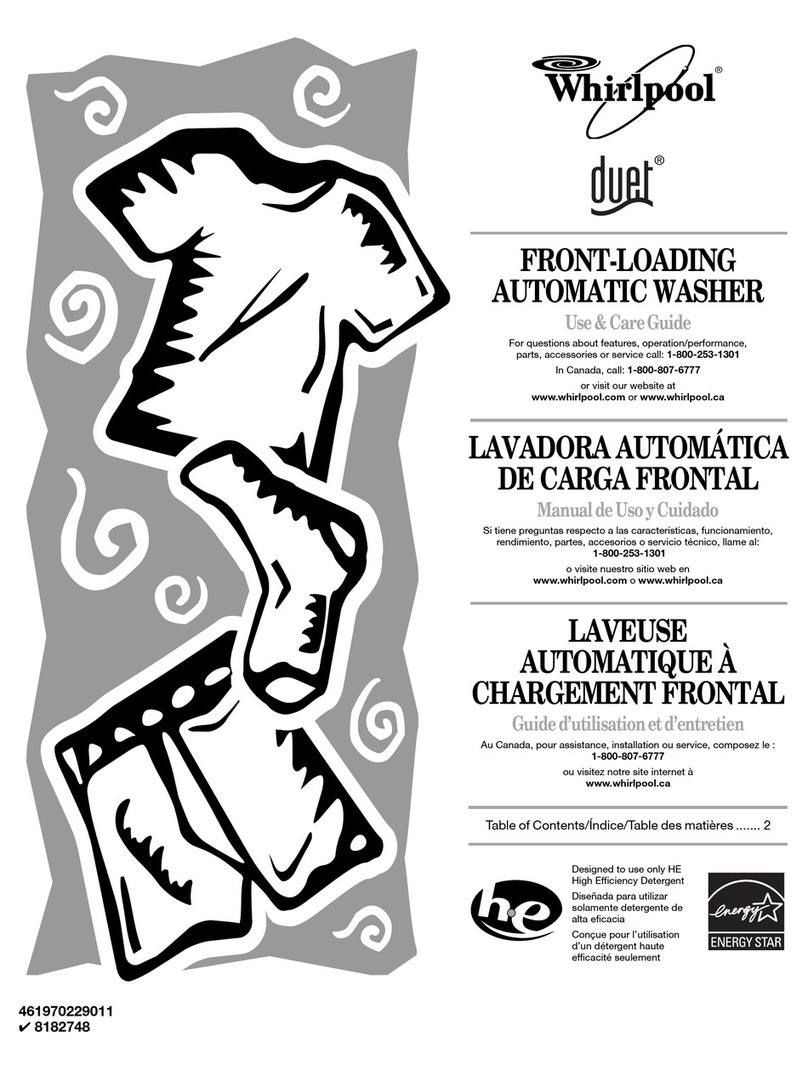 Whirlpool 8182748 User manual Whirlpool 8182748 User manual