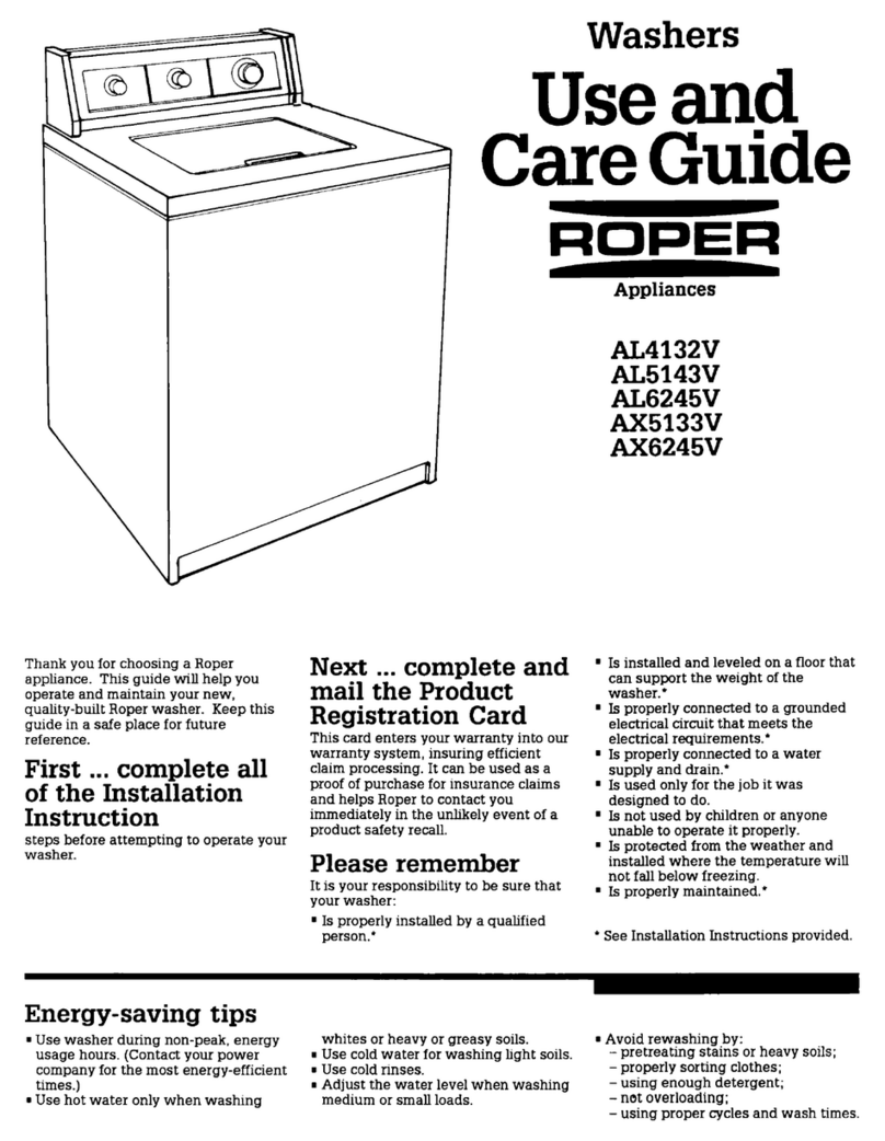 Whirlpool AL5143V care guide