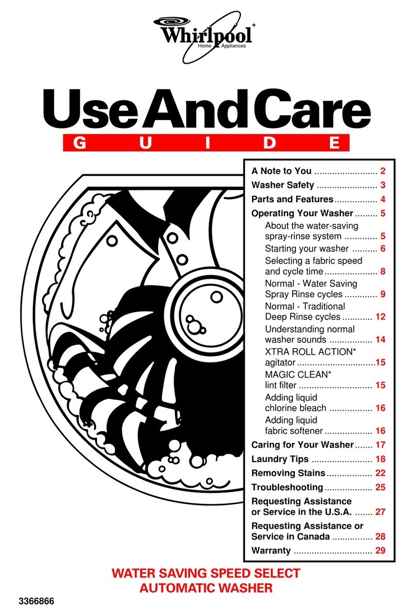 Whirlpool LSS9244EQ0 Use and care guide Whirlpool LSS9244EQ0 Use and care guide