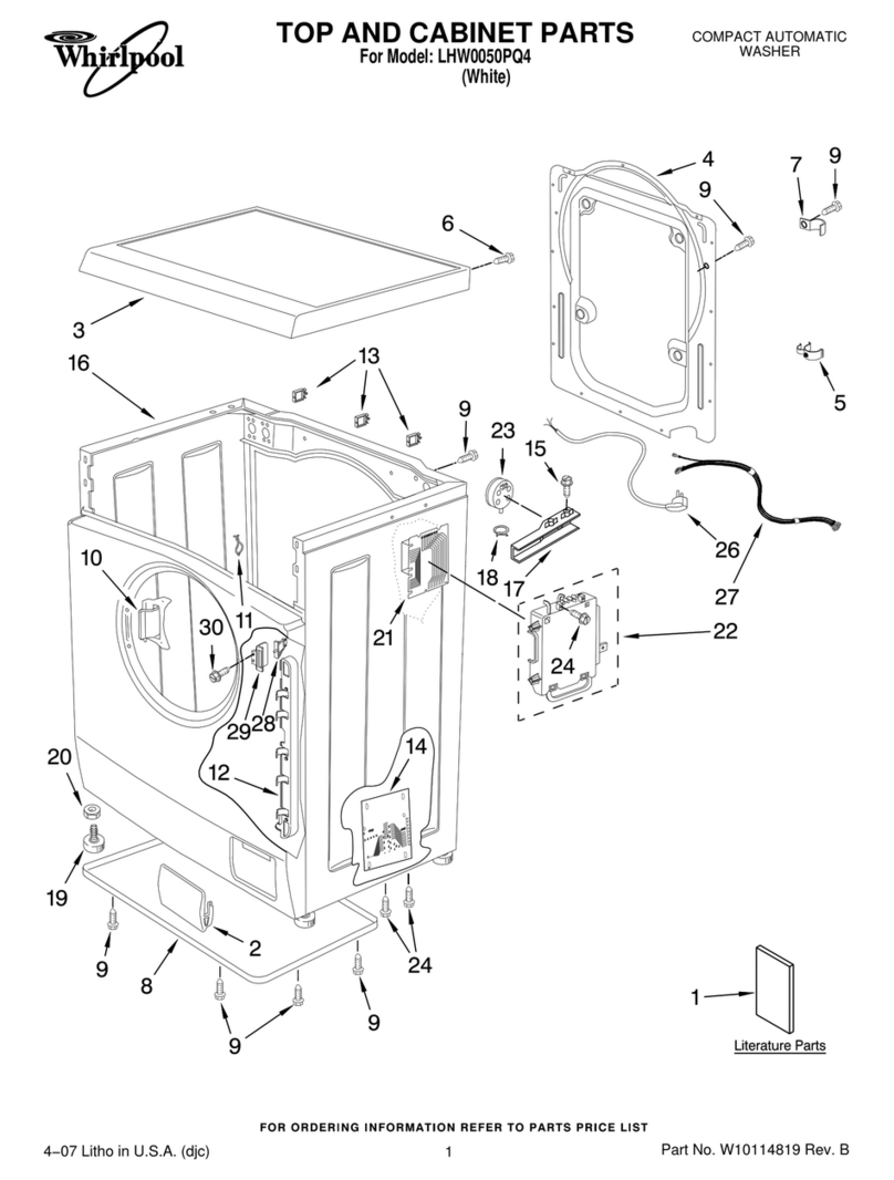 Whirlpool LHW0050PQ4 parts manual