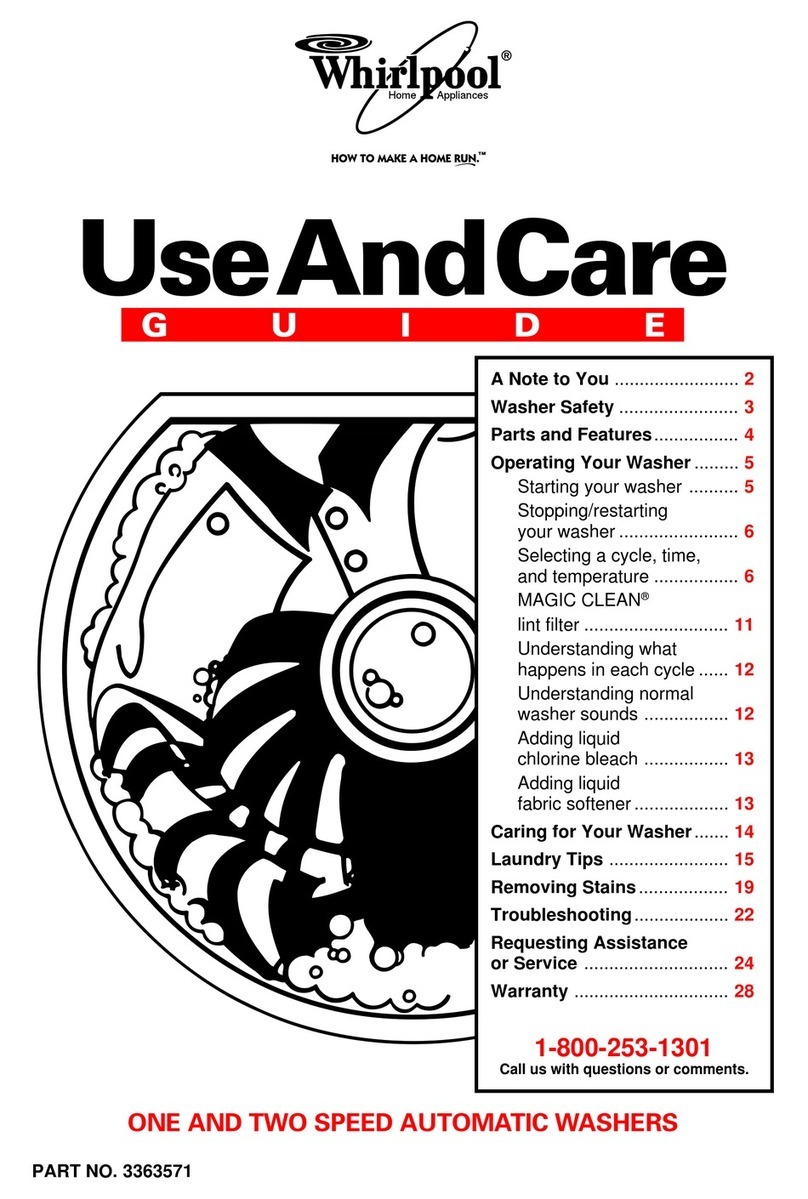 Whirlpool LBR5232EQ0 User manual