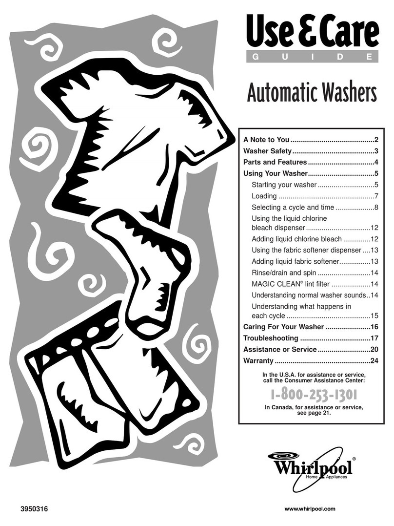 Whirlpool LBR4132HQ0 Use & care guide