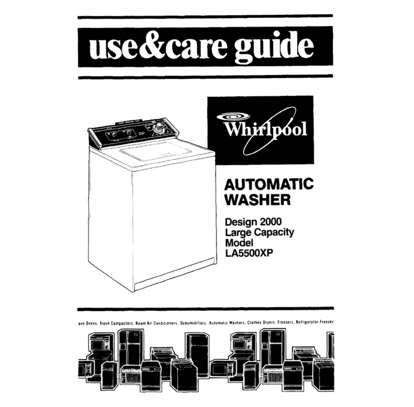 Whirlpool LAS00XP Use & care guide