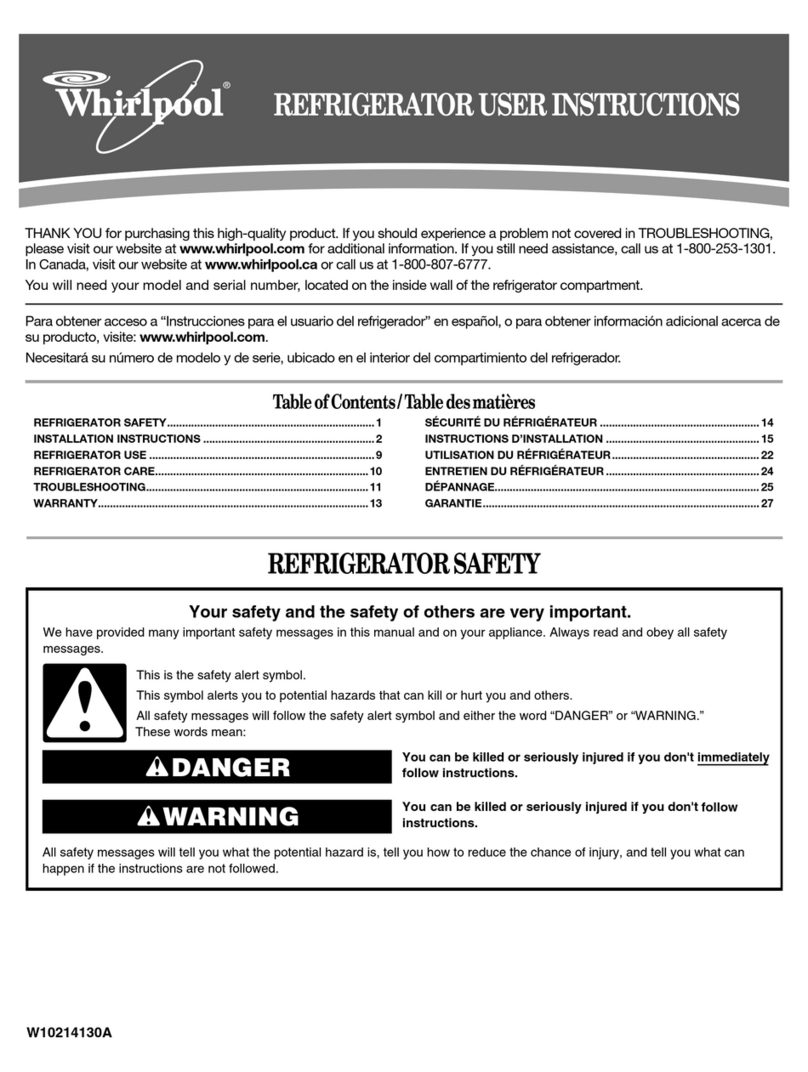 Whirlpool W10214130A User instructions