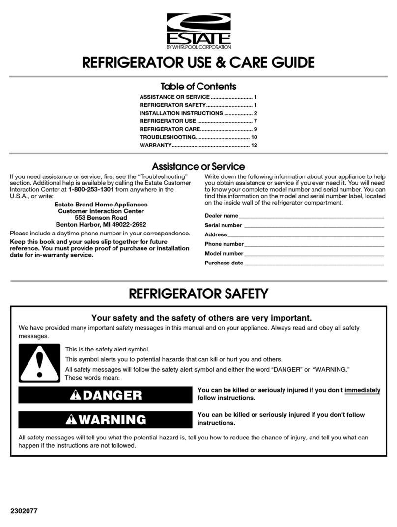 Whirlpool TT21AKXKQ02 Use & care guide