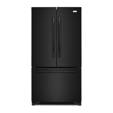 Whirlpool W10366205A User manual