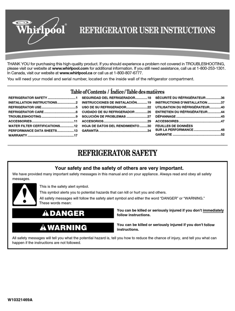 Whirlpool W10321469A User instructions