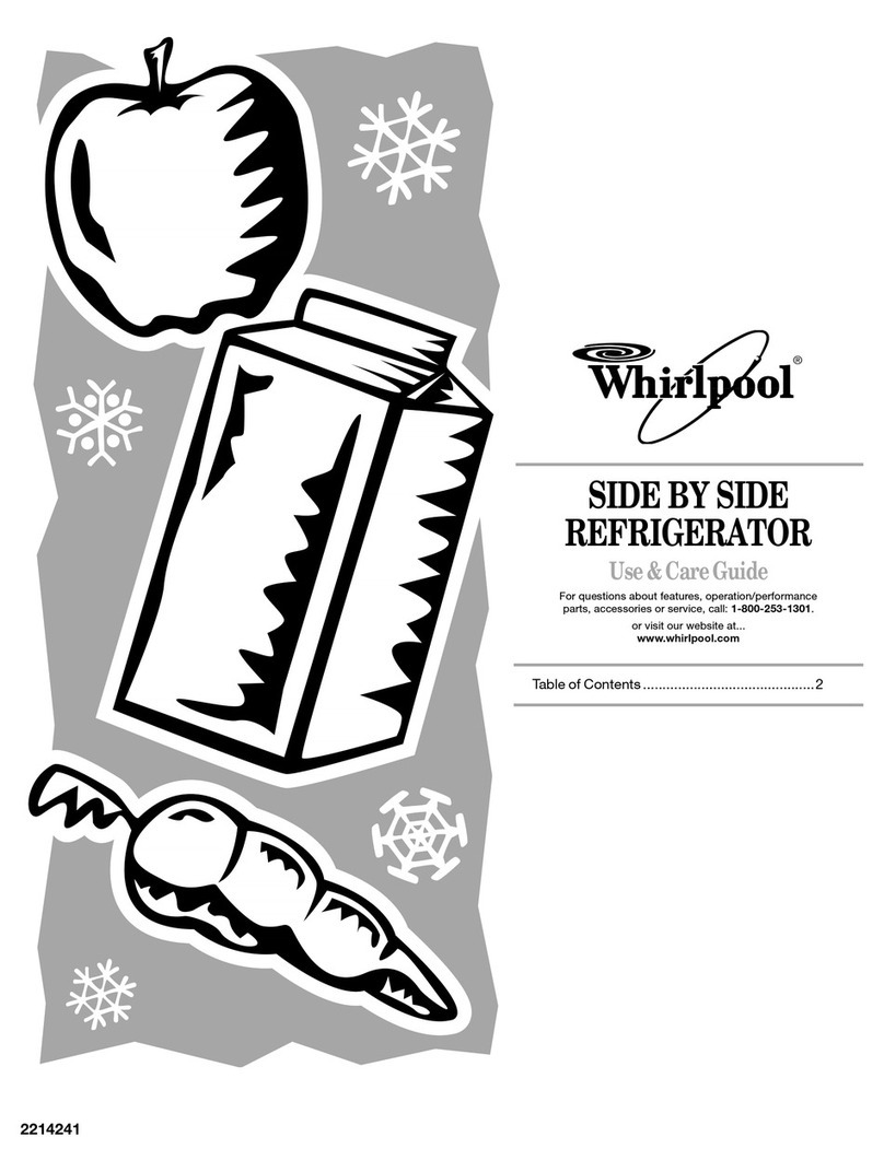 Whirlpool GS6SHANLB00 User manual
