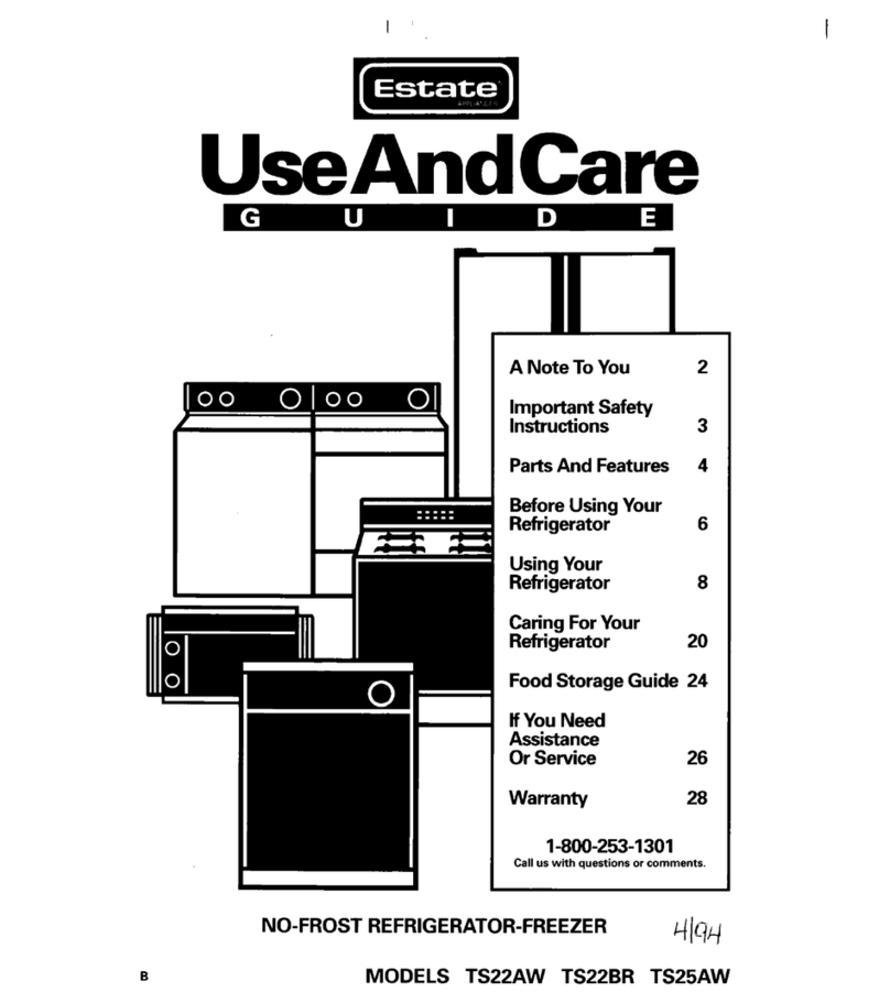 Whirlpool TS22AW Use and care